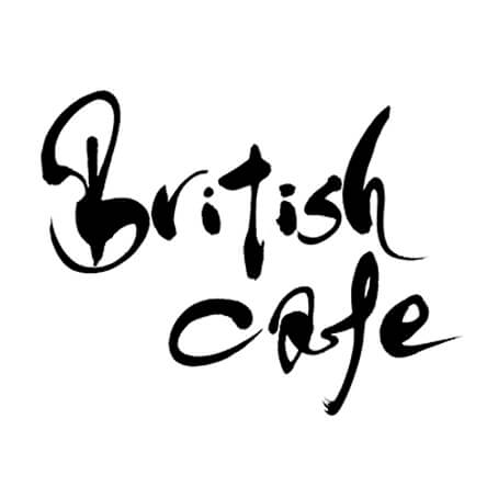 British cafeの店舗ロゴ